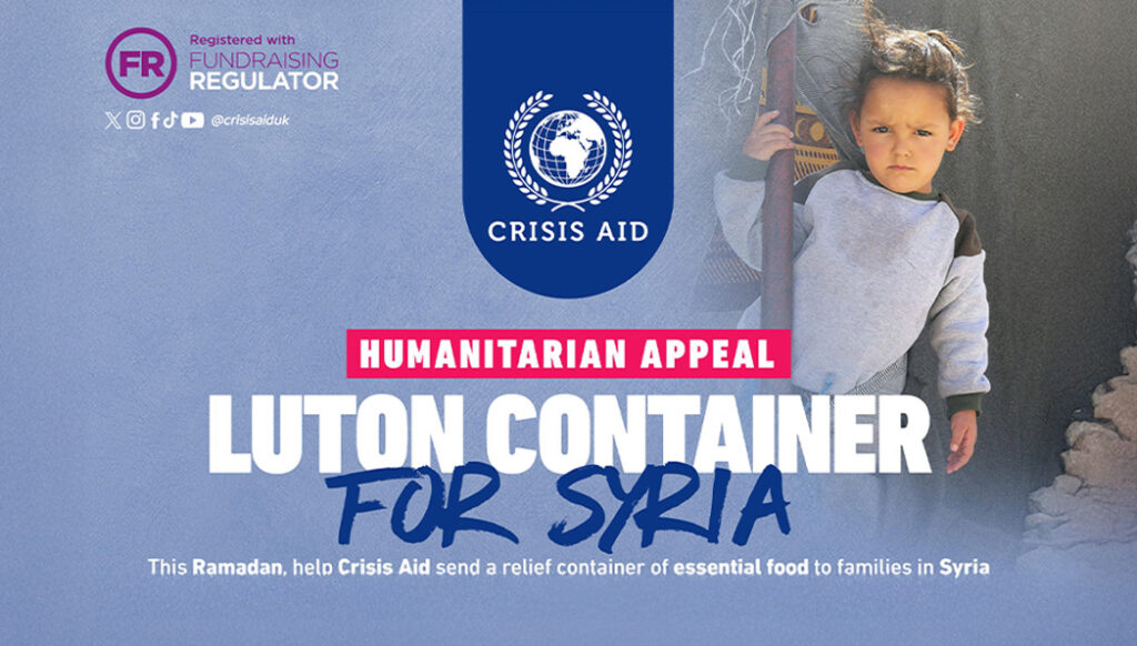 Container for Syria - Donations from CICT